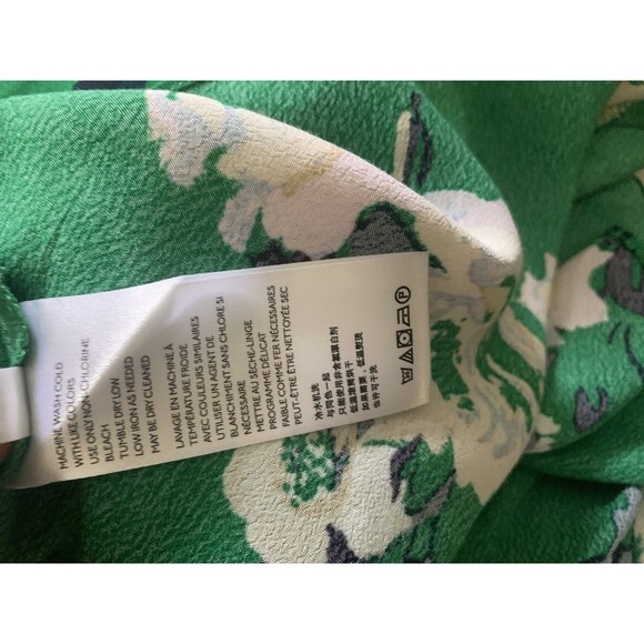 Free People Dress Womens 2 Floral Print Short Sleeve OB998041 Boho Summer Casual - Picture 9 of 11